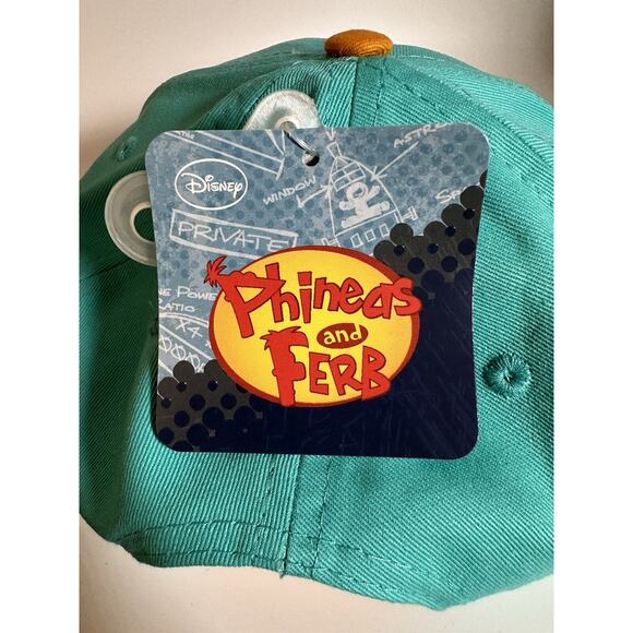 Perry The Platypus Phineas & Ferb Flat Bill Hat - Picture 7 of 8